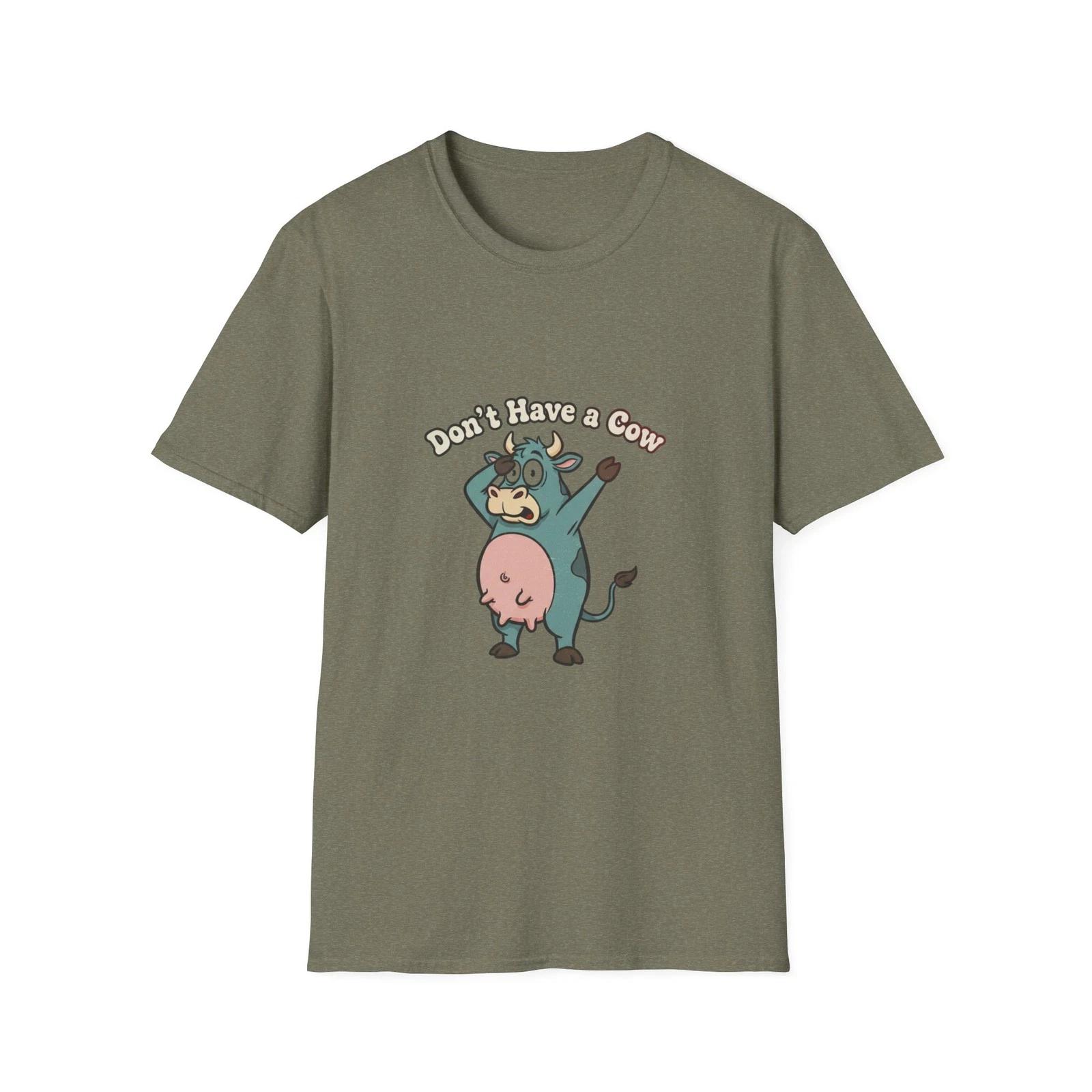 Don t Have a Cow Cow T shirt | Cute Cartoon Cow Illustration 2XL
