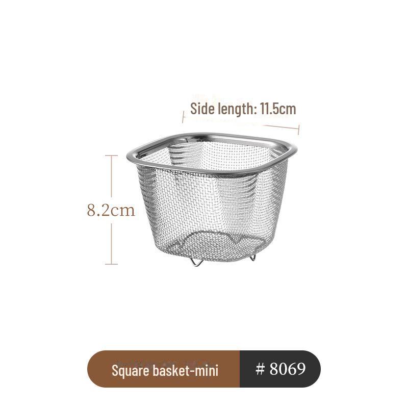 Stainless Steel Kitchen Sink Rack and Fruit Basket