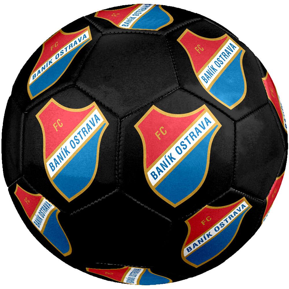 Banik Ostrava FC Size 5 Soccer Ball, Machine-Stitched PVC, Durable & High Bounce, All Ages Fit, Fan Merchandise, Matches & Outdoor Use.
