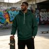Men's Lined Hoodie Casual Loose Fit Pullover