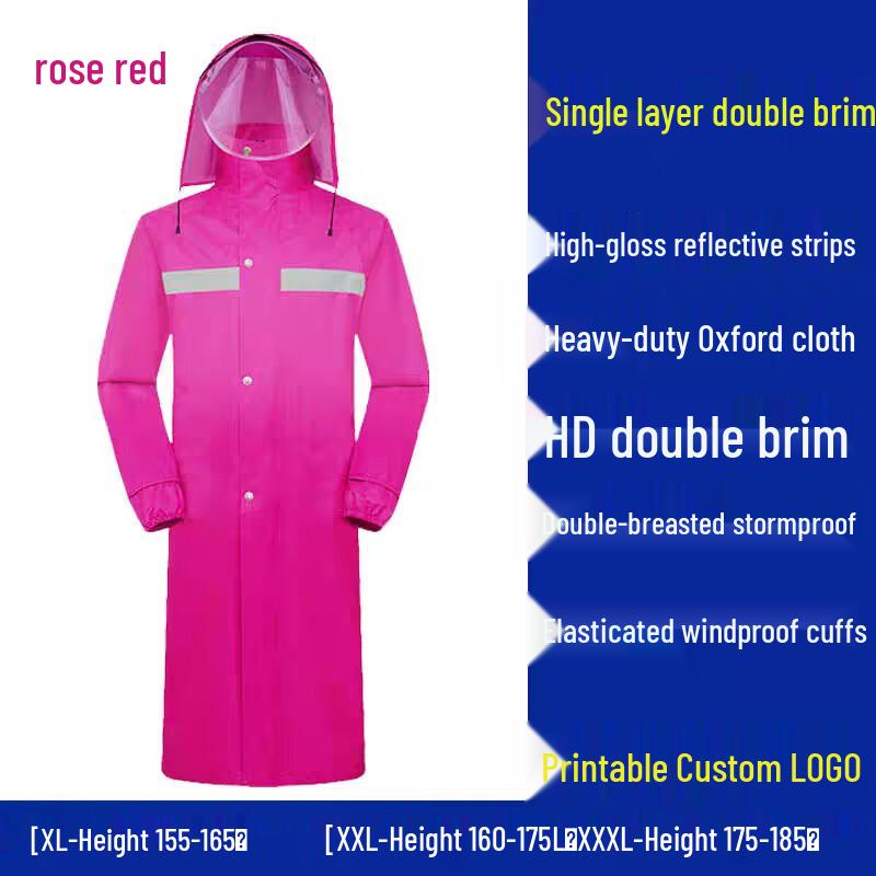 Kids  One-Piece Reflective Raincoat