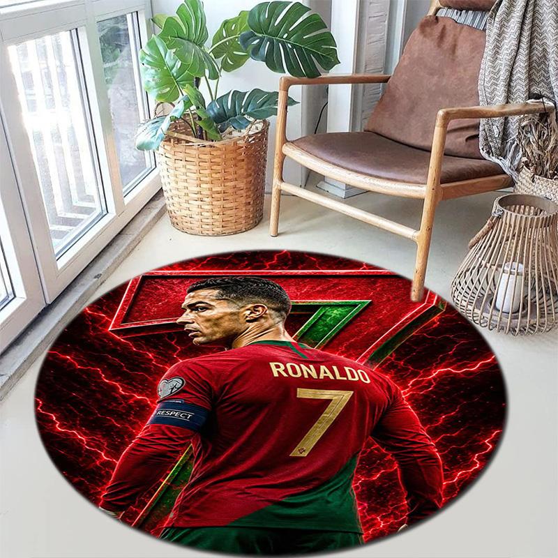 Cristiano Ronaldo Glory Carpet Living Room And Bedroom Mats Suitable For All Seasons Christmas Gifts Art Protective Pad