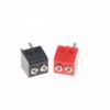 2/6 Stück Schraubklemmenblock-Steckverbinder 2-polig Din Hi-Fi-Lautsprecher-Stecker Steckverbinder Rot Schwarz Elektrogeräte-Stecker Steckverbinder