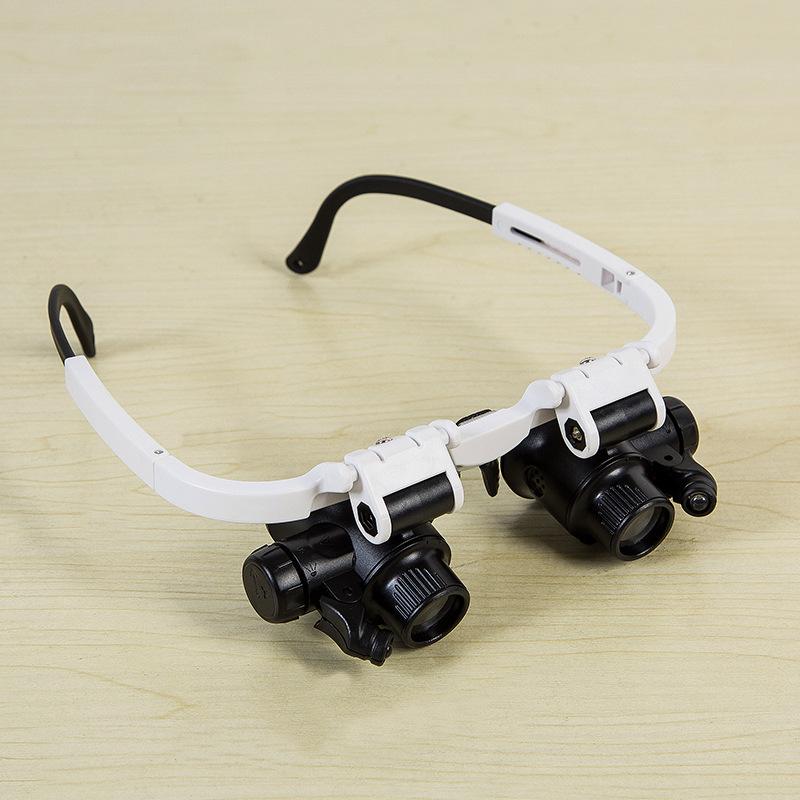 1Pc LED Clock Repair Magnifying Glass Holder Magnifying Glass