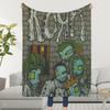Band Korn Blanket Soft Warm Furry Throw Super Kids Toys Bed Sofa Car Cradle