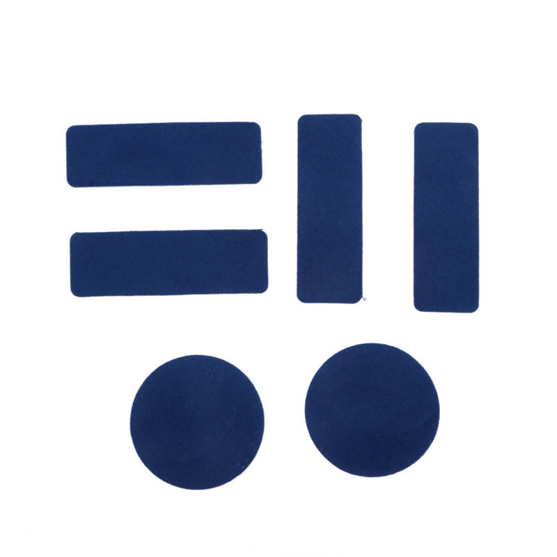 6pcs Replacement Self-Adhesive Shoe Repair Patch Universal Durable Heel Hole Pads Microfiber Leather Sneaker Repair Pads