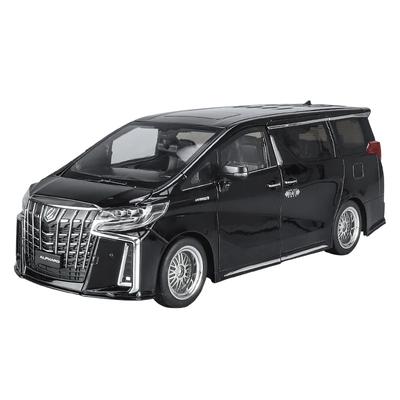 Dimensiune Mare 1/18 Toyota Alphard MPV Model Mașină Aliaj Diecast Metal Vehicule Jucărie Model Mașină Simulare Sunet și Lumină Cadou Copii