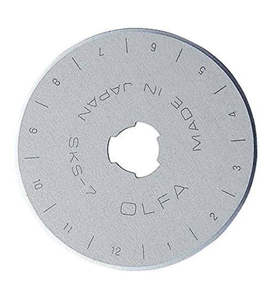 Olfa 45mm Circular Blade Replacement Blades Case (RB45-1), 10-Piece