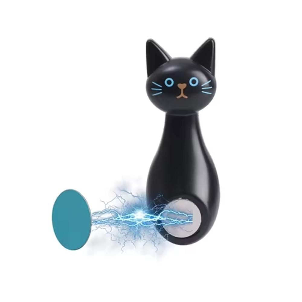 Creative Cat Magnetic Suction Hook With Strong Adhesive For Storing Air Conditioning Remote Controls And Fixing Routers