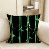 T-Type O N-Negative Pillow Cover Sofa Cushion Cover Home Room Decoration Children Gift