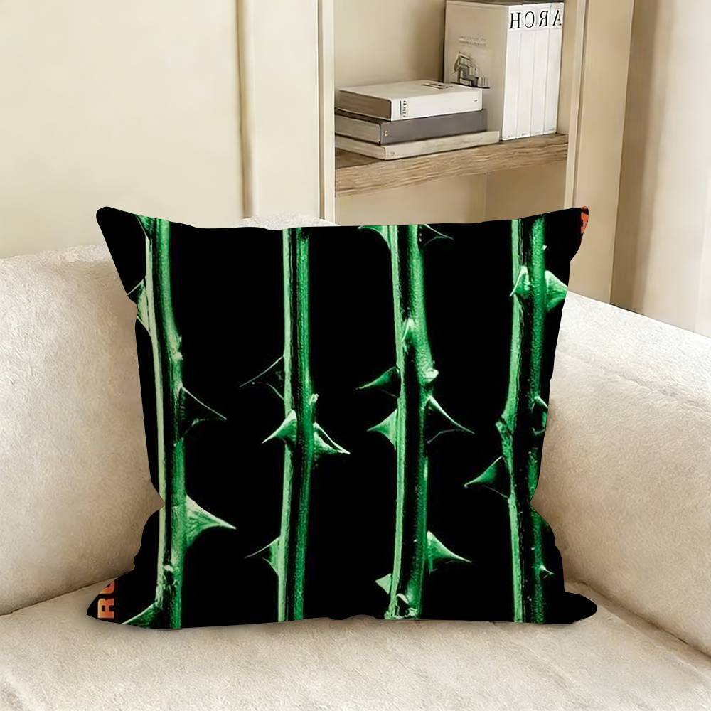T-Type O N-Negative Pillow Cover Sofa Cushion Cover Home Room Decoration Children Gift