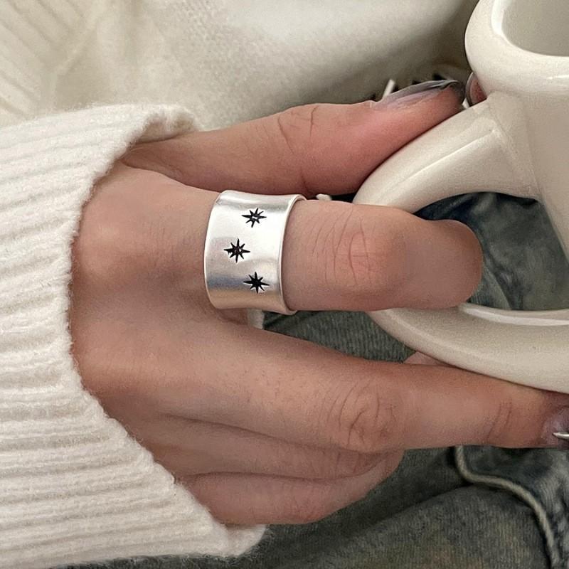 Trendy Chic And Geometric Bread Ring For Women With Elegant Design Highend