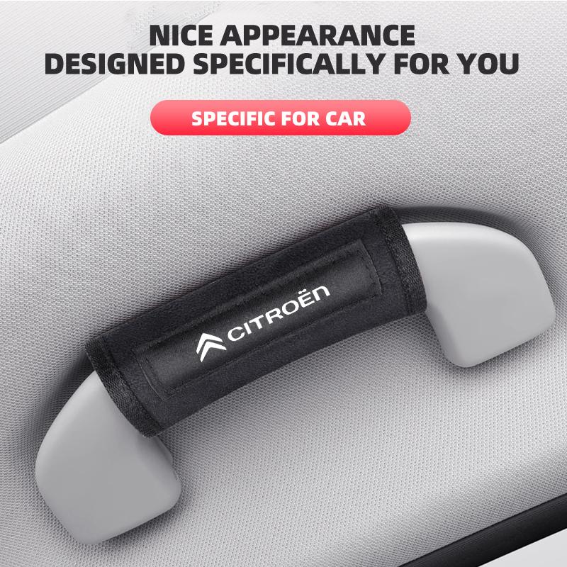 New Car Roof Handle Protection Pull Gloves Auto Emblem Accessories For Citroen C1 C3 C4 C5 C6 DS 3 DS 4 DS 5