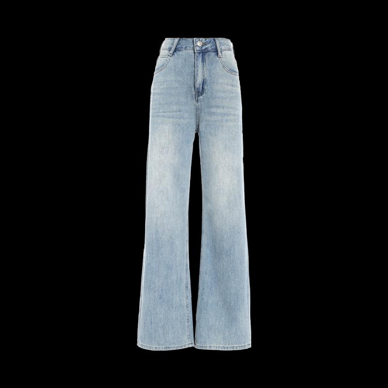 TATU Women's Slimming Chic Washed Denim Jeans