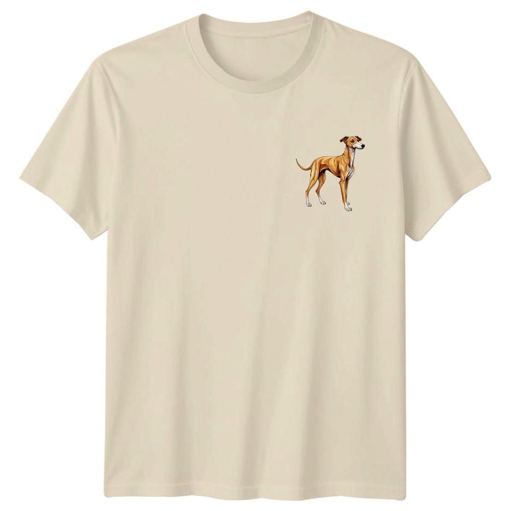 Greyhound Dog Sighthound Animals Mens TShirt Womens Tee Graphic Unisex Top Unisex T-Shirt XXL