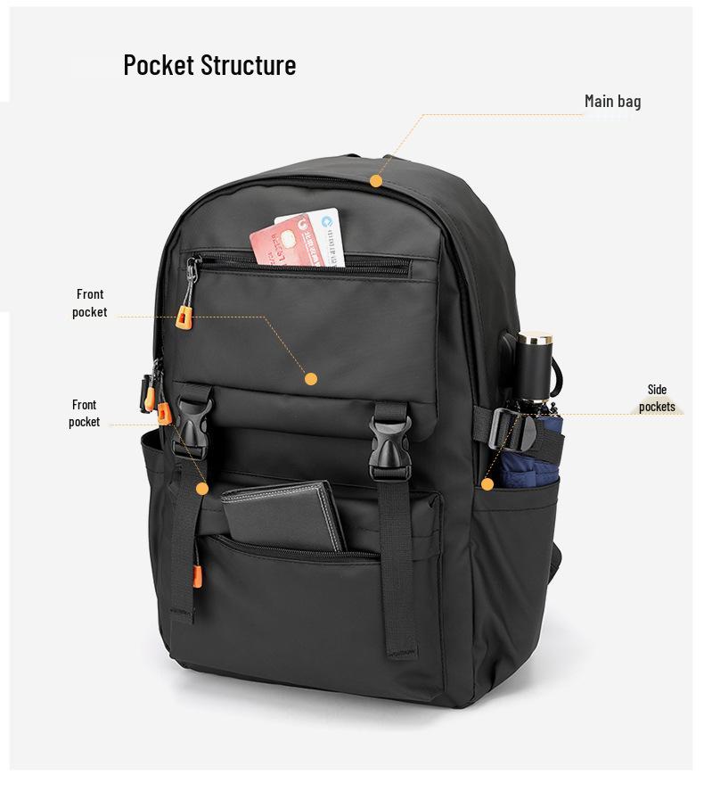 Men's & Women's High-End Waterproof Backpack for Travel and Commuting