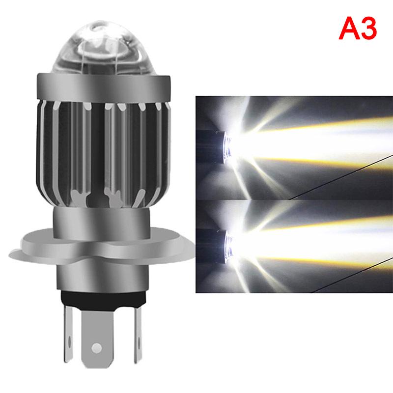H4 Led H6 Ba20D Led Motorradscheinwerferlampen Csp Weiß Gelb Hi Lo Lampe