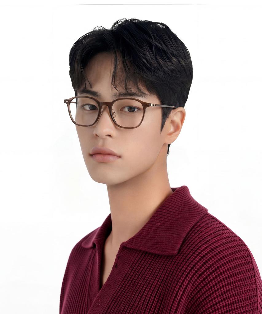 Weeoweeo Melo 01 Crystal Brown Blue Light Blocking Glasses