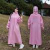 Men's Thickened Long Rainproof Poncho for Heavy Rain - Full-Body One-Piece Outerwear
