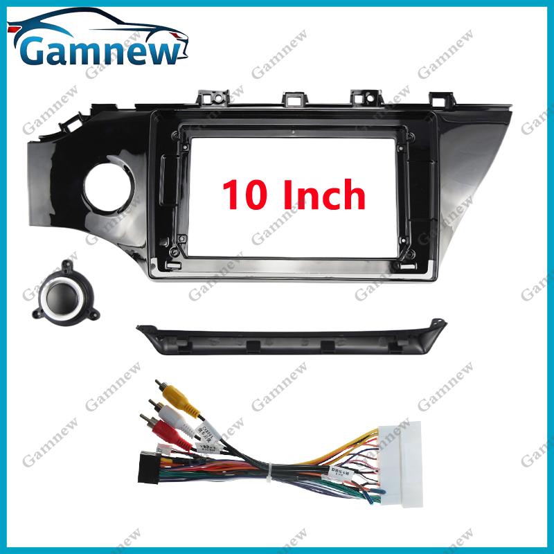 10 Inch Car Frame Fascia Adapter Android Radio Dash Fitting Panel Kit For Kia Rio K2 2017-2019