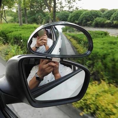 Auto Zpětné zrcátko s vysokým rozlišením konvexní sklo širokoúhlé zadní pomocné zrcátko pro mrtvý úhel parkovací referenční zrcátko
