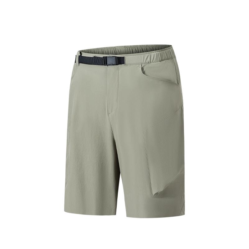 Anta Comfortable Simple Solid Color Sports Shorts Men shorts 152620513-1 L