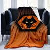 Customizable Wolf 3D Printed Sofa Blanket Living Room Bedroom Study Shawl Super Soft Warm Blanket Birthday Gift