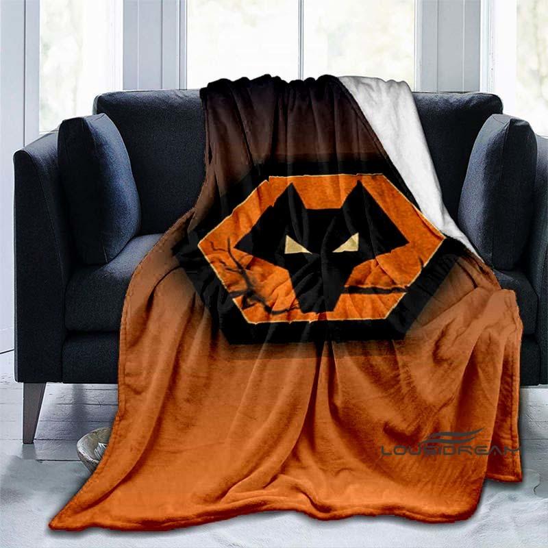 Customizable Wolf 3D Printed Sofa Blanket Living Room Bedroom Study Shawl Super Soft Warm Blanket Birthday Gift