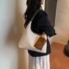 Summer Fashion Woven Tote Bag With Inner Phone Pocket For Beach Days