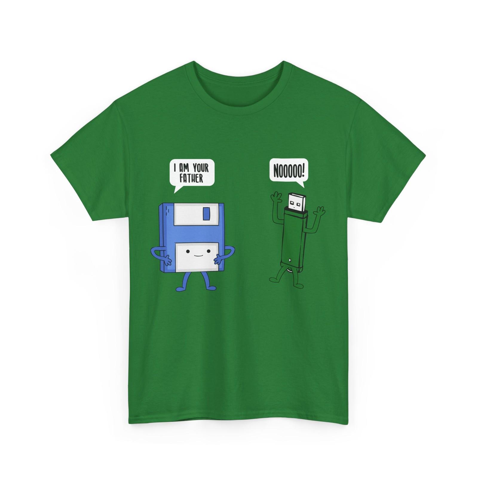 Computer Engineer I m Your Father Floppy Disk Funny Programming T-Shirt XL