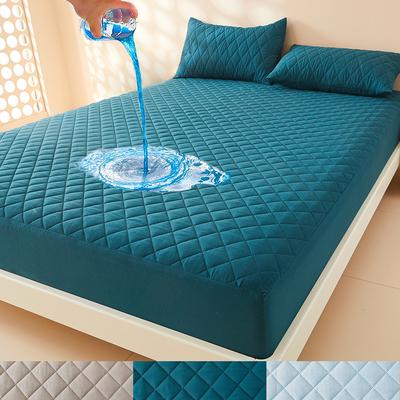 1 Stück 3D Air Fabric Dicke Matratzenauflage Wasserdichter Matratzenschoner Weich und Atmungsaktiv Spannbettlaken Ohne Kissenbezug