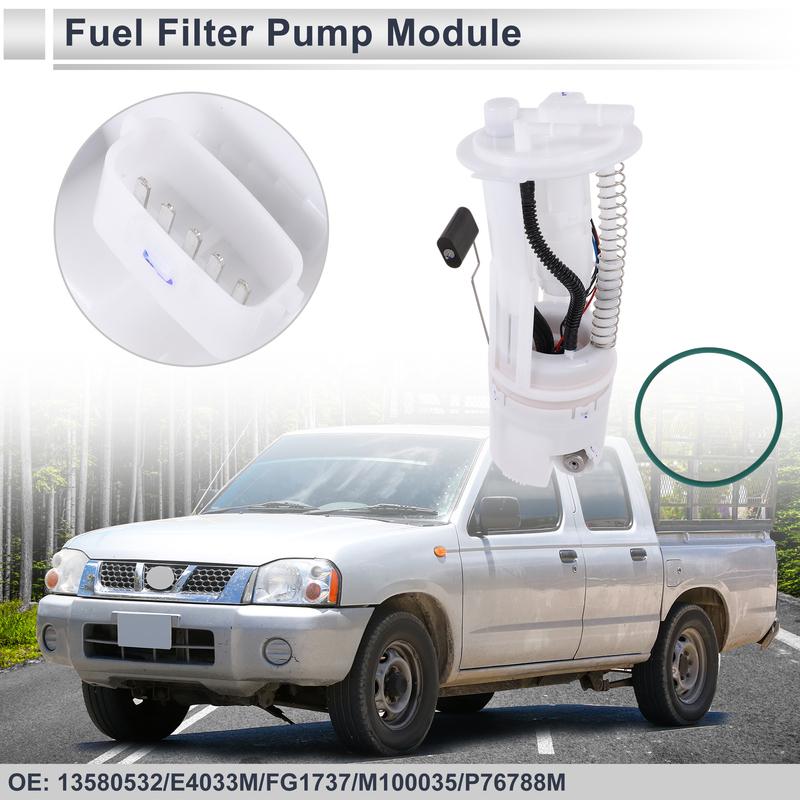 X Autohaux Electric Fuel Pump Assembly for Nissan Pathfinder 2007-2010 LE, S, SE, SE Off-Road, SV, XE 6 Cyl 4.0L No.17040ZP00A