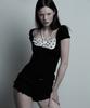 ILLIO Black Star Giselle Gathered Top
