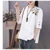 Pure Cotton Round Neck Short Sleeve Large Size Spring and Summer Trend Loose Top Student T-shirt