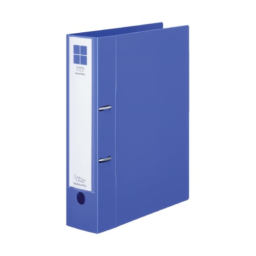 

KOKUYO D-Ring File Smooth Style A4 2-hole 500-sheet capacity Blue Fu-UDS450B