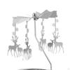 Elegant Rotating Candle Holder for The Christmas Decoration On Home Table