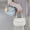 Women's bag 2025 spring and summer new high-end gray versatile shoulder bag mobile phone change bag fashion oblique span small bag