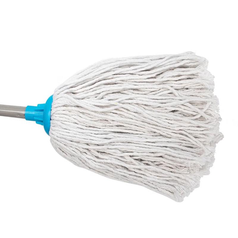 NLNTL White Cotton Round Absorbent Mop