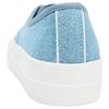 Zara Fashionable Light Color Denim Rubber Sole Casual Sports Low Top Sneakers Women sneakers Blue 5457510017