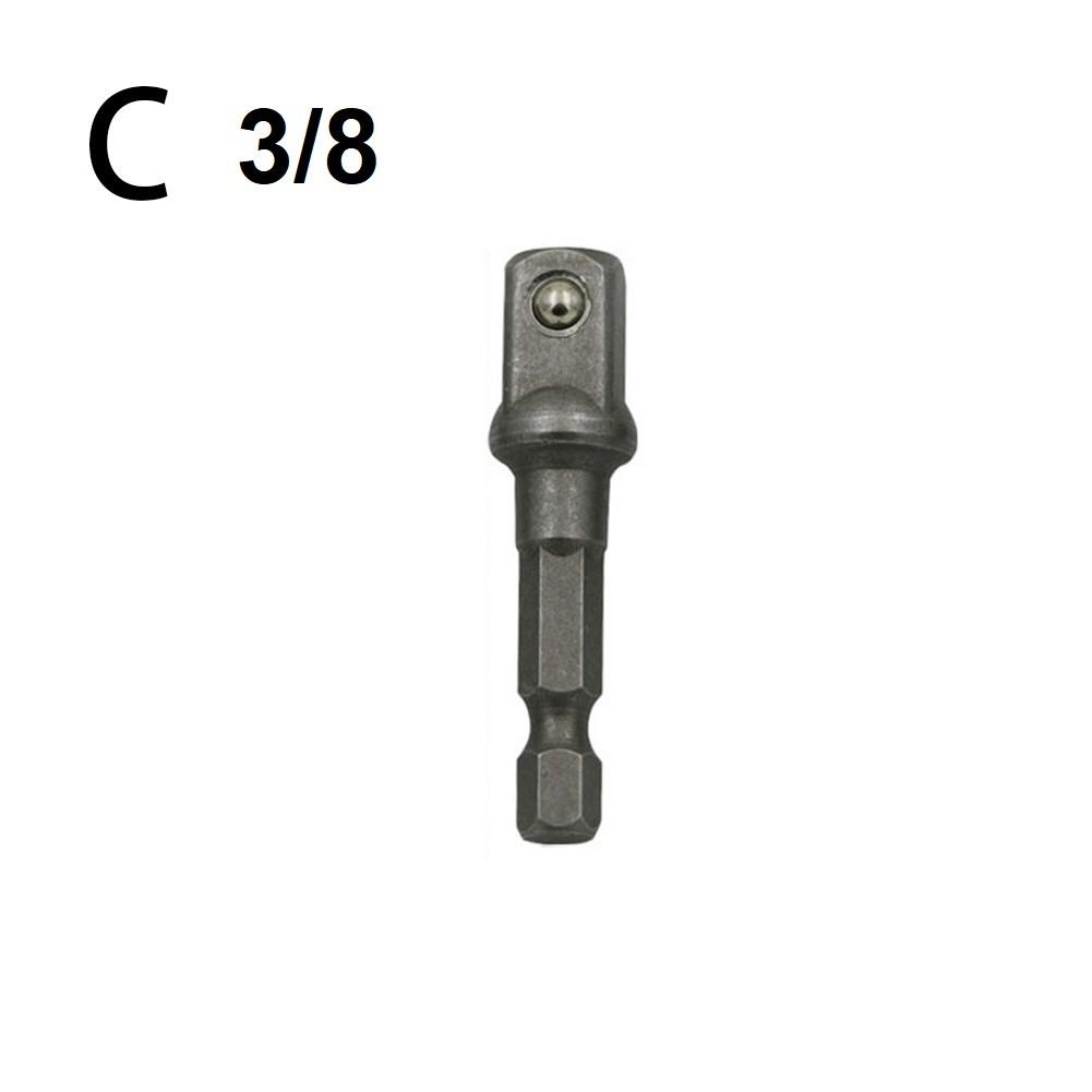 Hand Socket Set Conversion Drill Bits Bar Set Hex Shank Extension Socket Adapter