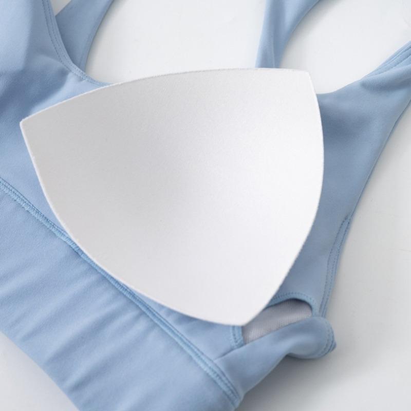 European and American Style Sexy and Fashionable Hollow-out Backless Sports Bra for Women with Breast Pads Push-up Bra Shockproof Fitness Vest