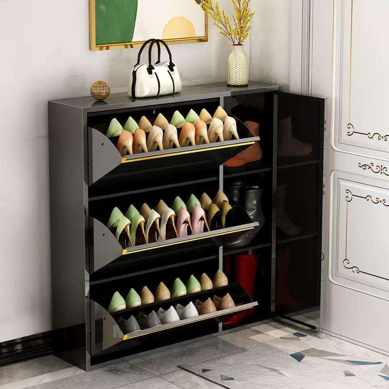 RWJ Home Doorway Storage Hallway Storage Cabinet with Side Door