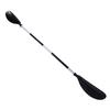Kayak Paddle with Aluminum Shaft and PP Blades 7.2FT 4 Section Dual End Kayak Oar for Kayaking Canoeing Boating Black