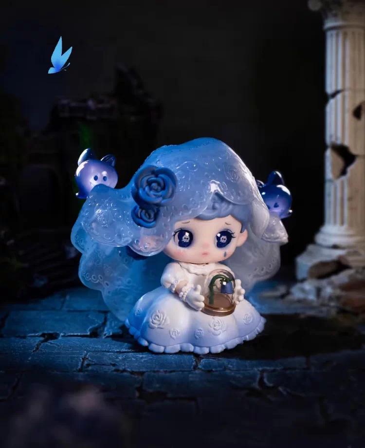 Genuine Tarti Ghost In Hotel Series  Cute Spooky Anime Figurine Desktop Ornament Collectible Plaything  Present