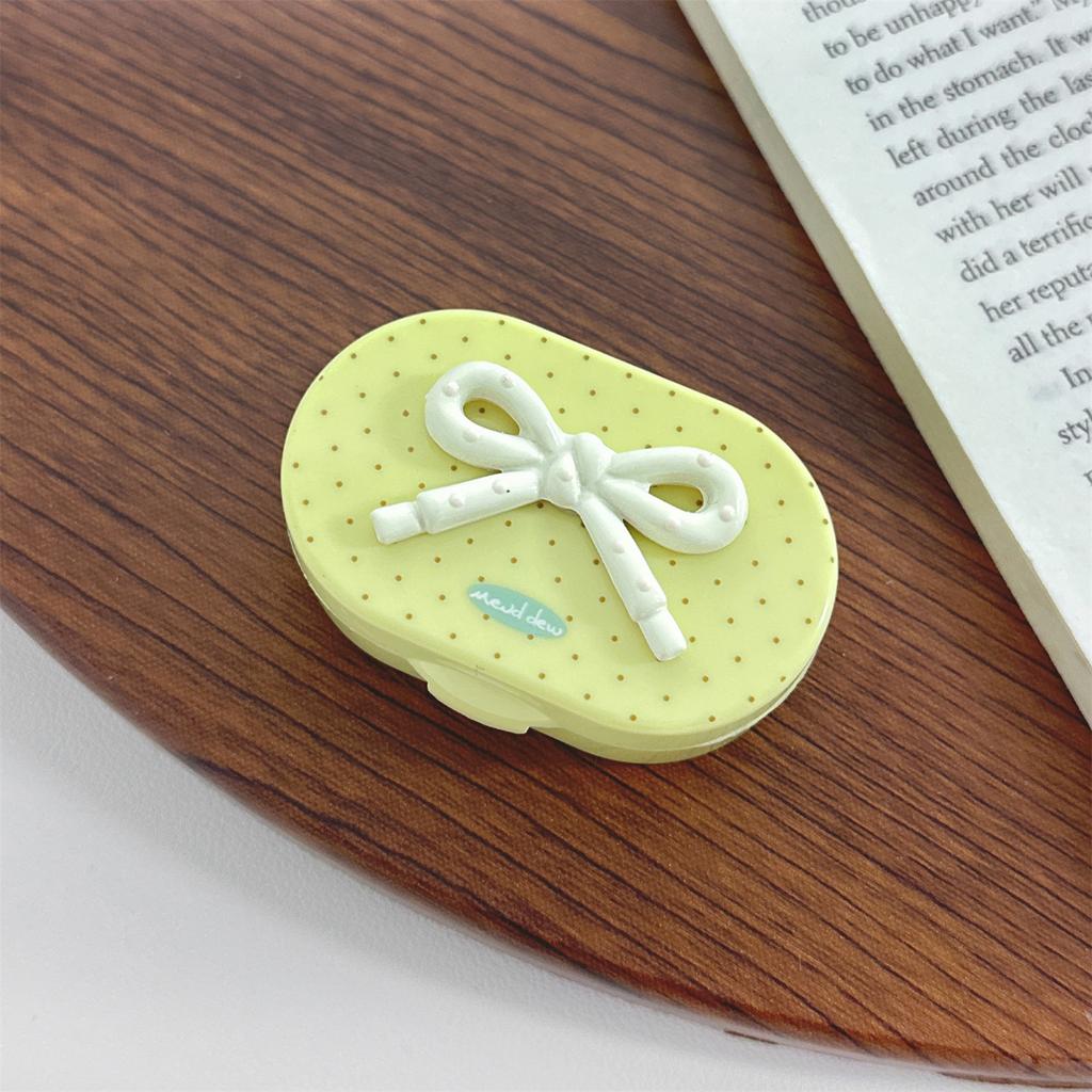 Macaron kolorowe etui na soczewki kontaktowe dziewczyna czarne fioletowe etui na soczewki kontaktowe z silikonową pęsetą mini kieszonkowe pudełko