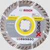 Disque À Tronçonner Diamanté - BOSCH - 2608615166 - 125 X 2 Mm - X-LOCK - Matrice Diamantée Optimisée