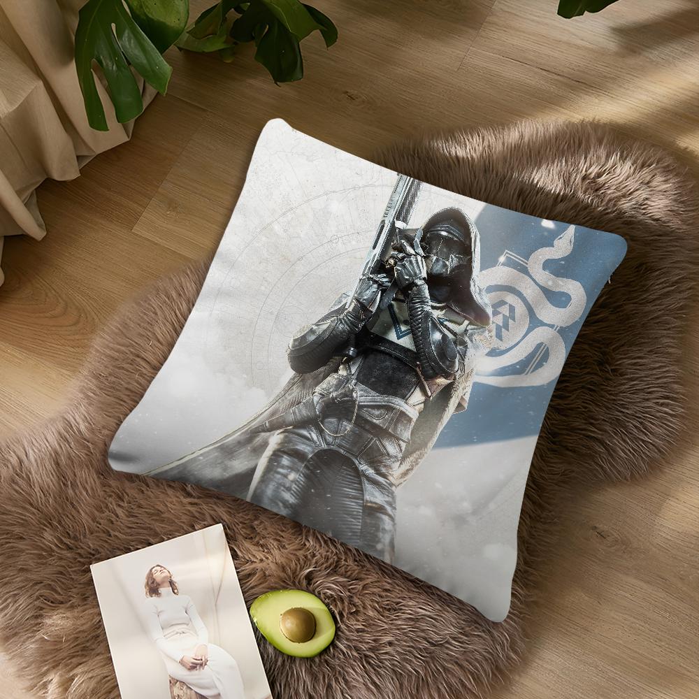 Game D-Destiny 2 Pillow Case Living Room Home Sofa Office Shop Cover Printing Comfort Decoration Nordic Simplicity