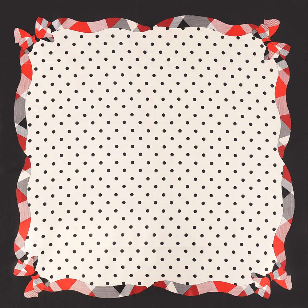 Høykvalitets luksuriøst silkeskjerf pannebånd Skjerf Halsskjerf For kvinner Kjede Silkeskjerf Dekorativt sjal for kvinner