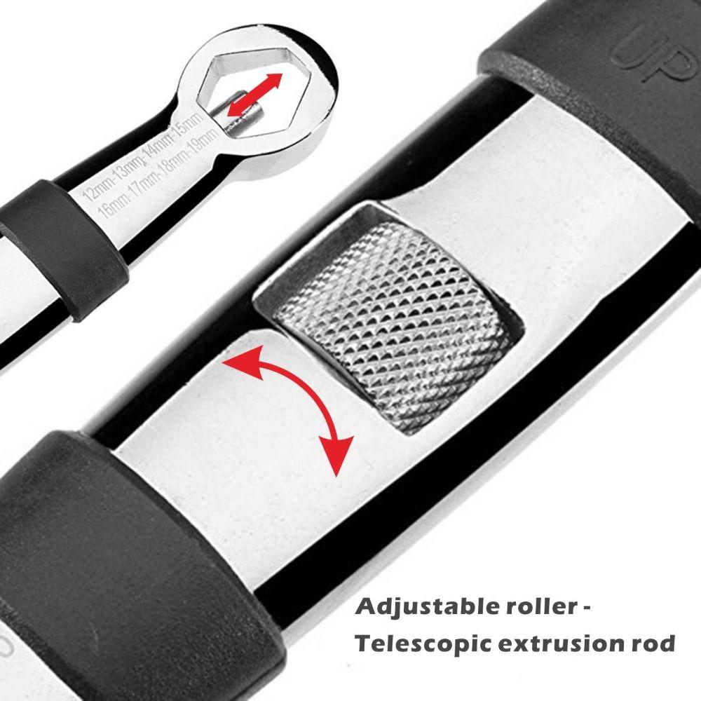 Adjustable Hand Tool Multifunctional CR-V Wrench Set 7-19mm Spanner 23 In 1 Ratchets