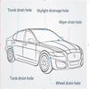 Car Sunroof Drain Hole Unblocker Automobile Sunroof Dredger